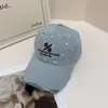 Gorra de Béisbol Negra con Lunares Rasgados para Mujer, Corona Profunda de Moda, Ala Ancha, Aspecto de Alta Gama, Circunferencia de Cabeza Grande, Gorra de Pico Suave