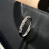 Juego de Anillos Pixiu de Plata S925 para Pareja, Hombres y Mujeres, Estilo de Alta Gama, Anillo de Regalo Popular