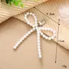 Nuevo Colgante Creativo de Cadena Colgante con Lazo de Perlas para Bolso, Funda de Teléfono, Llavero, Adorno, Exquisito Accesorio de Regalo Pequeño