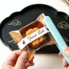 Bolsas de empaque para pasteles de luna y bases, bolsas selladas a máquina modelo nuevo, 50g, sensación de alta gama, bolsas de empaque individuales de 75g para hornear