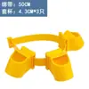 Fixador de Suporte para Árvore Cinta de Mangueira Plástica Fivela Fixador de Estrutura de Suporte para Arborização Suporte para Árvore Jardim