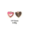 Colgante Serie Día de San Valentín Corazón Enano DIY Aleación Esmalte Accesorios de Joyería Llavero Colgante Transfronterizo