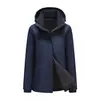 Chaqueta corta desmontable con capucha, multibolsillos, forro polar, para mujer, otoño e invierno, talla europea de Amazon, ropa para mujer transfronteriza R09