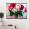 Mosaico 5D Pintura Decorativa Diamante Completo Feito à Mão DIY Planta Flor Pintura Diamante Estilo Fresco Ornamento de Mesa e Armário 3D