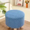 Funda para Taburete para Cambiar Zapatos Simple para el Hogar Cuadrada Redonda Extraíble y Lavable Taburete Bajo Cubierta de Hongo Cubierta Universal para Taburete Todo Incluido