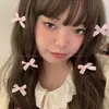 Lazo de Ballet Primavera Nuevo Estilo Sesión de Fotos Chica Suave Accesorio para el Cabello Pasador Pequeño Mini Pinza para el Pelo Dulce