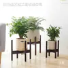 Soporte Simple Dormitorio Maceta de Flores Soporte de Piso para Bonsái Base de Soporte de Madera Exterior Almacenamiento de Jarra de Vino Florero Interior Otro