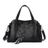 Bolso Transfronterizo para Mujer Modelo Nuevo 2026 para Mamás de Mediana Edad, Bolso de Mano Sencillo, Bolso de Hombro y Cruzado de Cuero Suave de Moda con Gran Capacidad