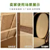Puertas de gabinete de material de mimbre muebles mamparas divisiones materiales DIY esterilla de ratán estilo japonés Nuevo estilo chino tejido de 7 caracteres tejido de ratán de imitación