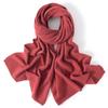 Outono e inverno novo cachecol de cashmere puro unissex cachecol de cashmere puro xale de cashmere longo gola quente