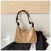 Retro Hombro Único Simple 2026 Mujer Coreana Oblicua Nicho Pequeño Moda Otoño Cruzada Versátil Axila Bolso Diario Nuevo de Mano Viaje