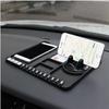 Soporte para teléfono móvil de coche, directo de fábrica, alfombrilla antideslizante multifunción, suministros interiores, almohadilla de almacenamiento, placa de matrícula de estacionamiento temporal