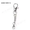 Suministro en stock de hebilla de boca de pez para perro de aleación de zinc, cadena colgante, juego de cierres de langosta, conector de llavero para bolso, accesorios de ferretería