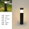 Nova lâmpada de gramado à prova d'água estilo chinês, lâmpada de gramado externa para jardim de vila movida a energia solar, lâmpada de paisagem para jardim, lâmpada de pátio movida a eletricidade