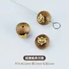 Accesorios Naturales de Madera de Agar para Manualidades, Zaki Lamu de Cinco Sutras, Accesorios Hechos a Mano para Joyería DIY, Cuentas Espaciadoras, Cuentas de Madera, Pulsera