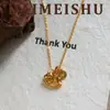 Nuevo y Exquisito Collar de Moneda de Cobre Hielo Triturado Caballo de Troya Accesorios para Mujer, Cadena de Clavícula Versátil de Lujo Ligero de Nicho de Gama Alta
