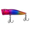 Isca Dura de Superfície 7,3cm/10g com Esferas Sonoras de ABS para Arremesso de Longa Distância, Pesca com Isca Artificial e Isca de Imitação Atacado