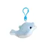 Colgante de Peluche Auténtico Bebé del Océano Dibujo Animado Lindo Pingüino Nutria Marina Delfín Tiburón Muñeco Colgante Regalo para Niña