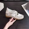 Nuevos zapatos casuales para mujer con aumento interno de altura, adecuados para el verano, falda de ballet con suela gruesa de 7 cm, zapatos Mary Jane 2026, estilo francés