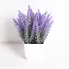 Plantas Simuladas de Venta Caliente Transfronteriza, Plantas Falsas, Plantas Verdes, Decoración para Interiores y Exteriores, Plantas en Maceta de Plástico, Pequeñas Plantas en Maceta de Eucalipto
