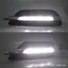 Adecuado para luces de circulación diurna Mercedes-Benz W204 Clase C C200 C300 C260 marco de luz antiniebla delantera luces de circulación diurna LED