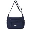 Bolsa de Ombro Transversal Grande e Moderna, Bolsa para Mamãe em Tecido Oxford de Luxo Leve, Disponível em Várias Cores
