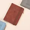 Hebilla Magnética Antirrobo Funda Protectora de Pasaporte Multifuncional Rfid Portapasaporte y Boletos Cartera de Viaje con Cremallera Portatarjeta de Identificación