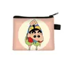 Nuevo Monedero de Dibujos Animados Crayon Shin-Chan para Estudiantes Hombres y Mujeres Bolsa de Almacenamiento de Poliéster Bolsa de Almacenamiento Personalizada de Moda Venta al por Mayor Caliente