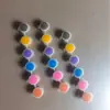 Conjunto de caixa pequena lavável guache infantil 6 peças 12 cores faça você mesmo pintura grafite pedra pintura gesso