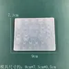Molde de Silicona para Uñas con Relieve 3D Animal Galleta Valle de Mariposas Sello de Cera Accesorios para Uñas Portátiles Herramientas para Uñas
