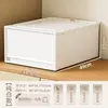 Caja de Almacenamiento de Ropa Tipo Cajón Almacenamiento y Organización para el Hogar y la Cocina Caja de Almacenamiento de Plástico Caja de Almacenamiento de Cosméticos de Escritorio