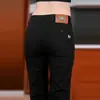 Pantalones Casuales de Alta Calidad para Hombre de Primavera y Otoño Corte Recto Delgado Nuevo Estilo 2026 Estilo Papá Casual de Negocios Pantalones de Vestir Negros