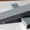 Tubos Cuadrados de Aluminio con Impresión por Transferencia de Madera, Tubos Cuadrados Cóncavo-Convexos de Fabricantes con Especificaciones Completas, Tubos Cuadrados de Aluminio para Fachadas de Muros Cortina Exteriores, Proyectos de Decoración Industrial