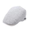 Gorra de Adelante Primavera y Verano Algodón Nuevo Estilo Pareja Hombre y Mujer Boina Británica de Moda Gorra de Pico para Hombre Venta al por Mayor de Fábrica