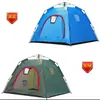 Tienda de campaña totalmente automática para acampar al aire libre, pesca de invierno, tienda de algodón, tres capas, engrosada, a prueba de viento, a prueba de frío, refugio para pesca en hielo