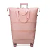 Bolsa de Viagem com Rodas Universal, Capacidade Extra Grande, Carrinho Leve, Bolsa de Armazenamento para Curta Distância, Mala Expansível à Prova d'Água para Exterior