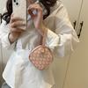 Otoño e Invierno 2025 Nuevo Bolso Retro de Exportación para Niñas, Bolso Cilíndrico Pequeño, Mini Bolso Cruzado de Cadena para Llevar de Mano