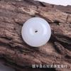 Pingente de Jade Hetian de Xinjiang Pingente de Reposição, Fivela da Paz, Jade Branco, Material Mongol, Pingente de Jaspe Verde Espinafre, Artesanato Atacado