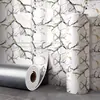 Papel Pintado Autoadhesivo en Rollo para Azulejos Impermeable Pegatinas Decorativas de Pared Mármol Espesor Pegatinas para Pared de Fondo de TV