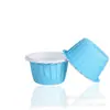 Taza de rollo tamaño grande a prueba de aceite resistente a altas temperaturas Taza para bizcocho enrollado 110g taza de papel para pastel recubierta