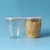 Pote Selado de 500ml com Tampa de Fácil Abertura para Picles e Chucrute, Garrafa Plástica, Pacote de 0,5kg Embalagem Transparente para Alimentos em Conserva