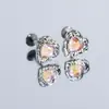 Brilho Amor Lábio Unha Aço Inoxidável Liga de Metal Lábio Orelha Unha Osso da Orelha Piercing Personalizado Joia Nova Decoração de Lábio