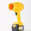 Soplador eléctrico de litio de alta potencia con ventilador turbo violento, pistola industrial pequeña para eliminación de polvo
