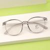 23080 Nuevo 10.7g Ultraligero Liso Anti-Luz Azul Montura de Gafas Tr90 para Hombres y Mujeres Montura Grande Gafas Simples de Moda