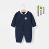 Mono de bebé primavera y otoño e invierno base de terciopelo alemán para niños y niñas ropa de bebé ha pijamas cálidos ropa de recién nacido ropa de otoño