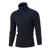 Suéter de Punto Trenzado de Cuello Alto de Manga Larga para Hombre de Comercio Exterior Otoño/Invierno 2026 Capa Base para Amazon Europeo y Americano