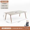 Mesa de conferencias de oficina, mesa larga, sencilla y moderna, combinación de mesa y silla para sala de conferencias, mesa de conferencias pequeña, mesa de negociación para recepción