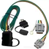 Cable SAE 16AWG 1.5m Arnés de 4 Conductores para Luces Traseras de Remolque Cable de Extensión Enchufe de Señal para Remolque