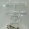 Llavero Acrílico Personalizado DIY Fans de Estrellas Soporte Periférico Casero Álbum Conmemorativo Colgante Mini CD