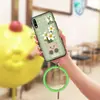 Adecuado para fundas de teléfono móvil Huawei, Diseño simple para llevar en la muñeca para hombres y mujeres, Funda blanda creativa linda y peculiar con pulsera para parejas